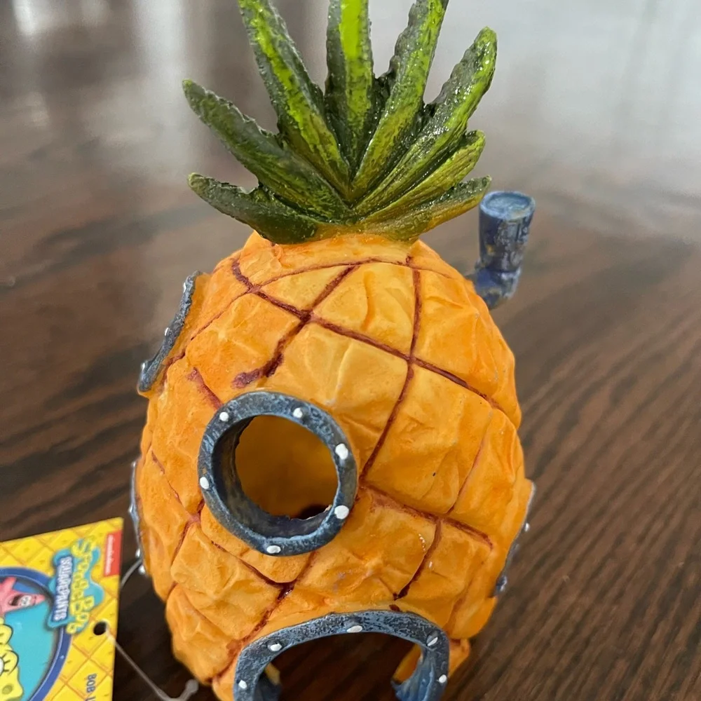 SpongeBob SquarePants Fish Tank Accessories Lot of 5